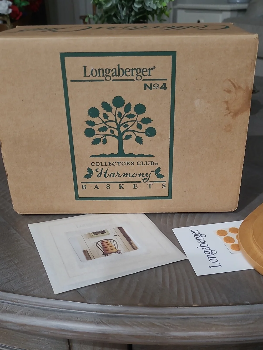 Longaberger Collectors Club Harmony Basket No 4 With Box